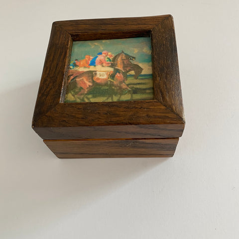 Dark Wood Trinket Box