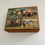 Racehorse Wooden Box