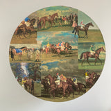 Vintage Racehorse Hat Box